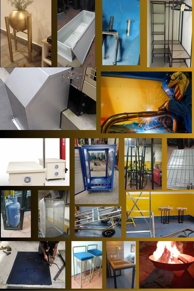 Galería de piezas y estructuras metalmecánicas multisectoriales